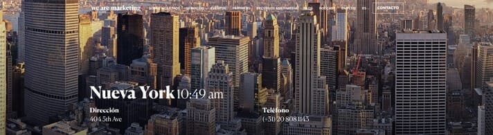 Empresa de marketing digital en new york