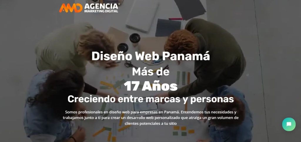 Amd agencia lider en diseño web panama